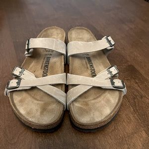 Birkenstock “Mayari” Crisscross Straps Sandals Size 8.5 or 39